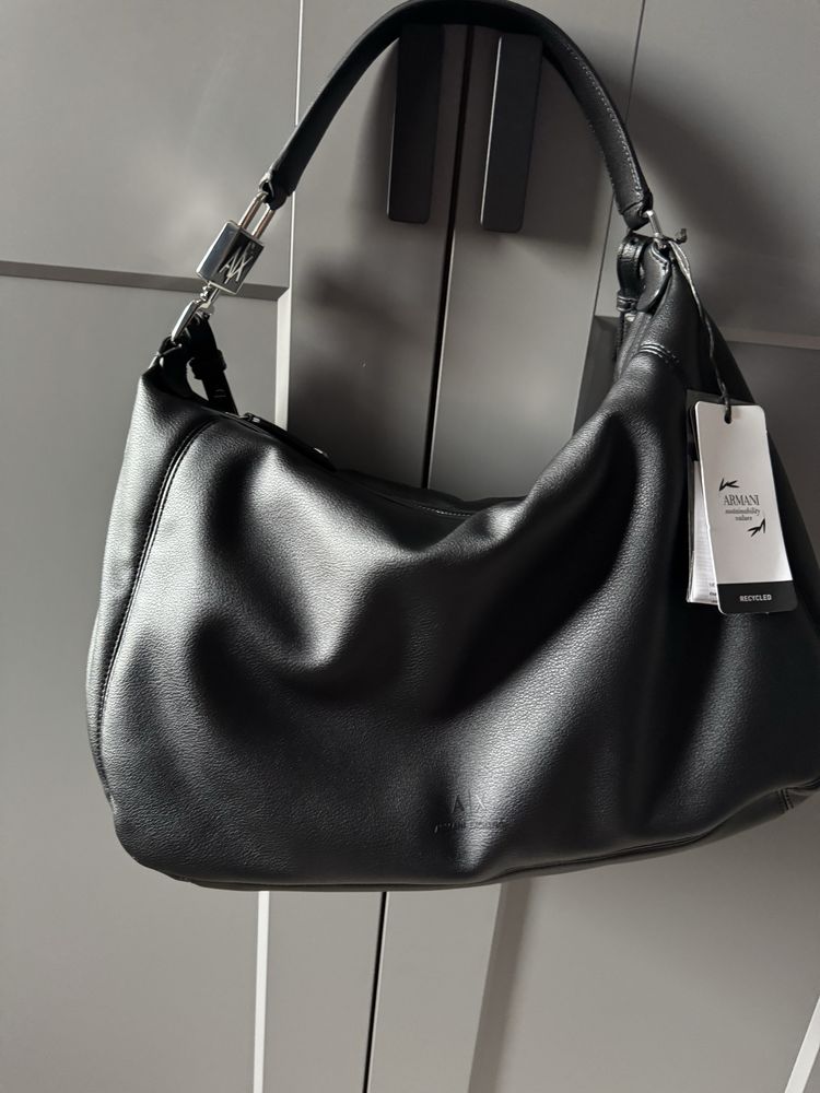 Cudowna torebka Armani Exchange! Hobo! Okazja! Nowa z metkami!