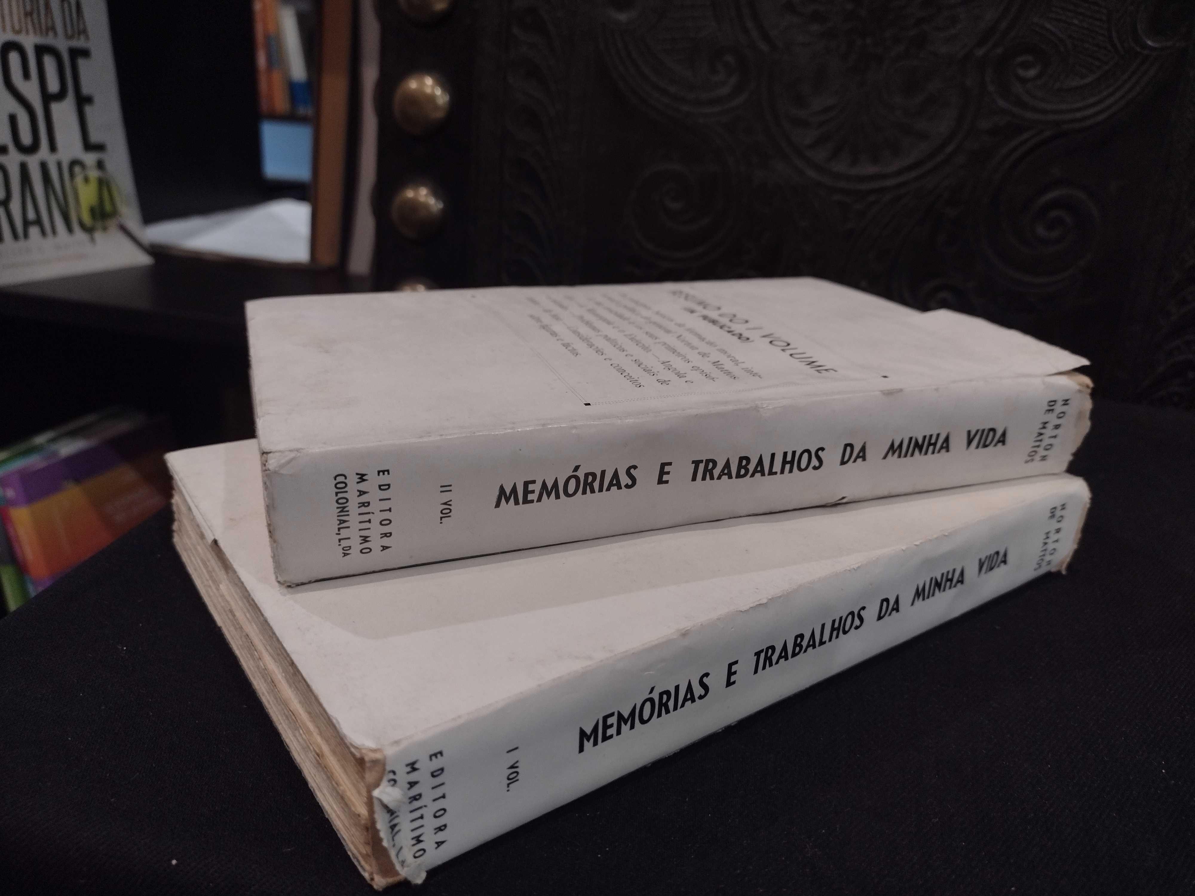 Memórias e Trabalhos da Minha Vida - Norton de Mattos (2 volumes)