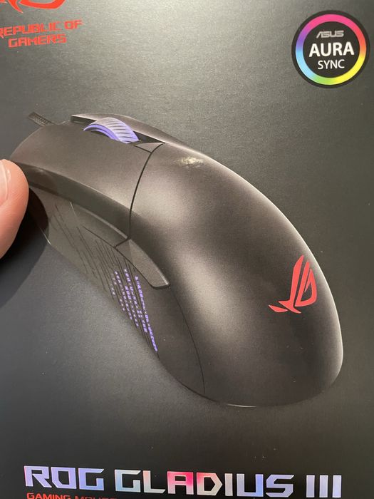 Мишка ігрова ASUS ROG gladius iii wired mouse !НОВА!