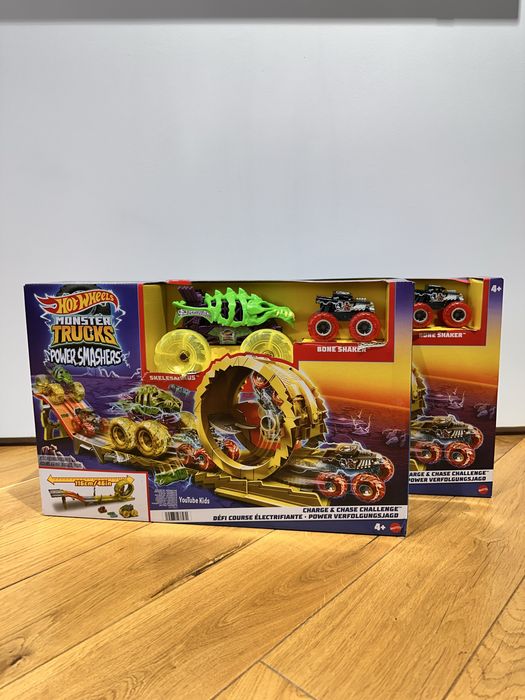 Трек Hot Wheels Monster Trucks Power Заряджай та переслідуй HXT05