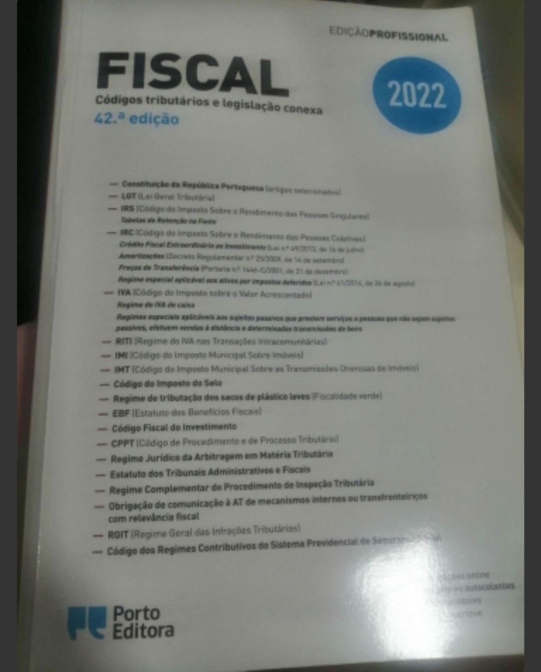 Código Fiscal 42° Edição- Profissional