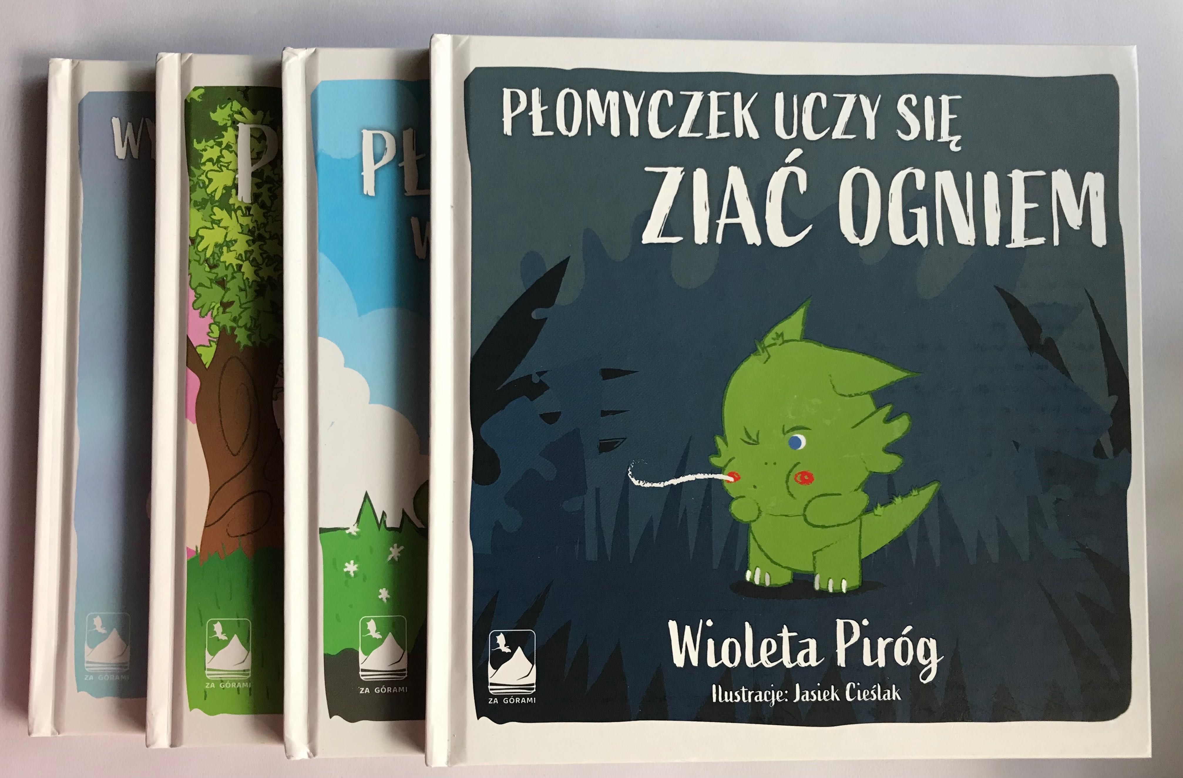 Płomyczek- zestaw 4 książek dla dzieci
