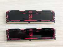 GOODRAM 16GB (2x8GB) 2666MHz CL16 IRDM X Black DDR4