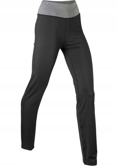 B.P.C legginsy funkcyjne czarne 36/38.