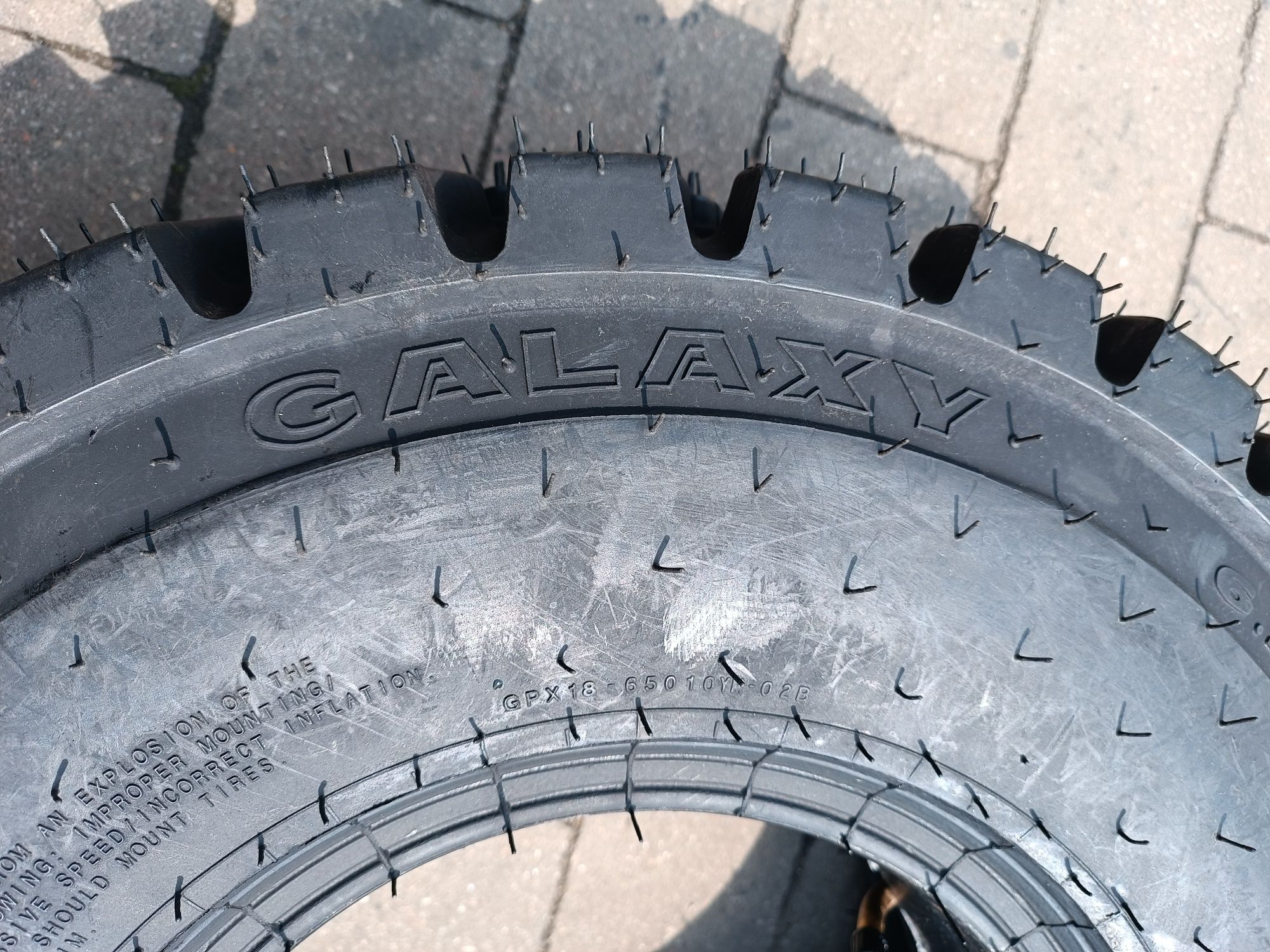 6.50-10 Galaxy YARDMASTER nowe opony przemysłowe