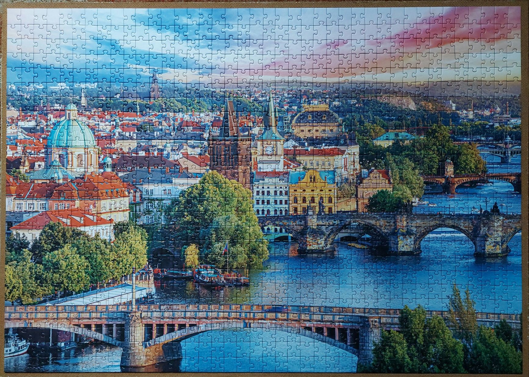 Puzzle Praga 1000 elementów