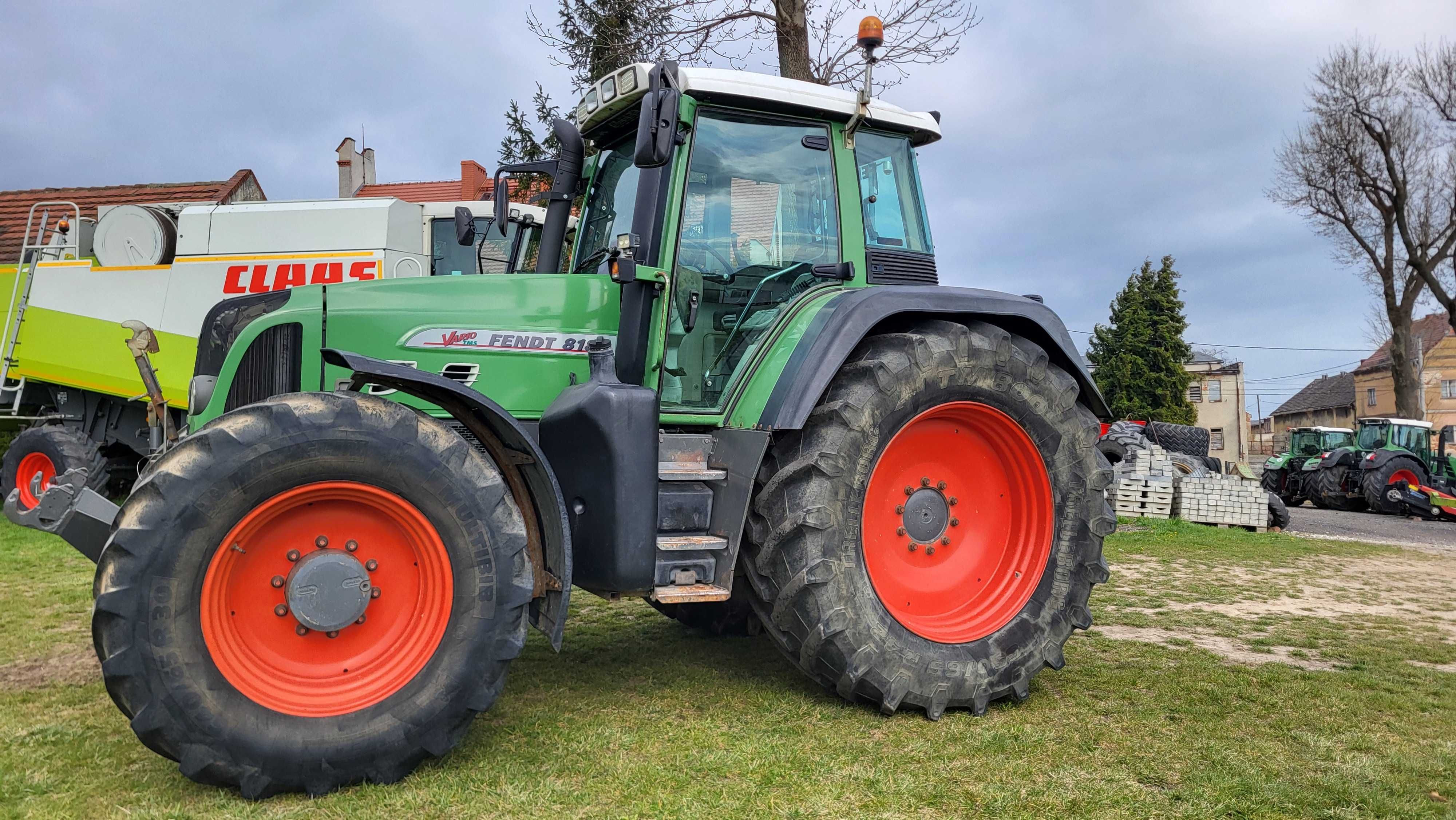 Ciągnik Fendt 818 vario TMS