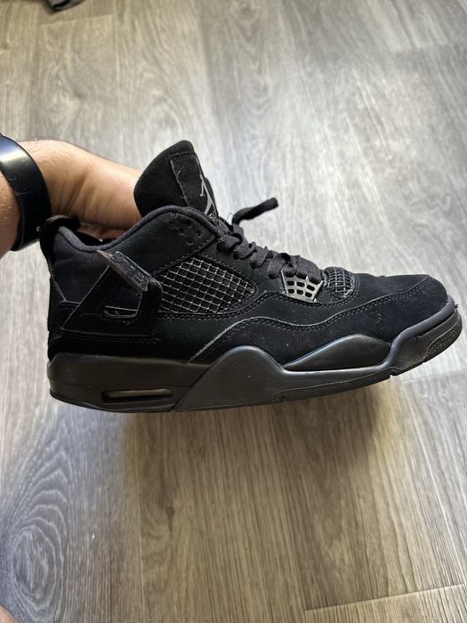 Nike Air Jodan 4 black черные
