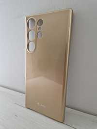 Etui Jelly Case do Samsung Galaxy S23 Ultra złoty