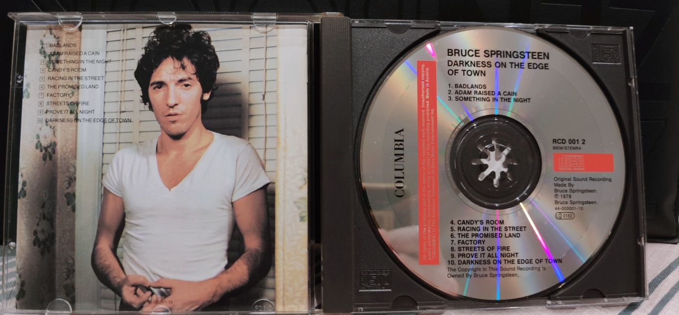 CD Bruce Springsteen - Darkness o the Edge of Town