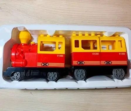 Конструктор дитячий (типу Лего) Limo Toy залізна дорога