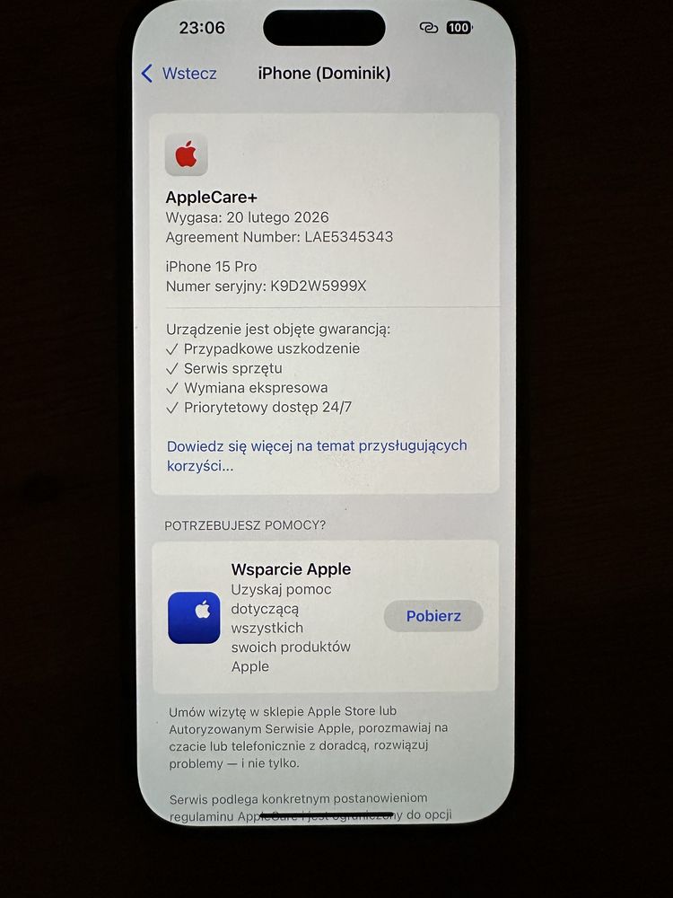 iPhone 15 Pro 128GB Titanium Black