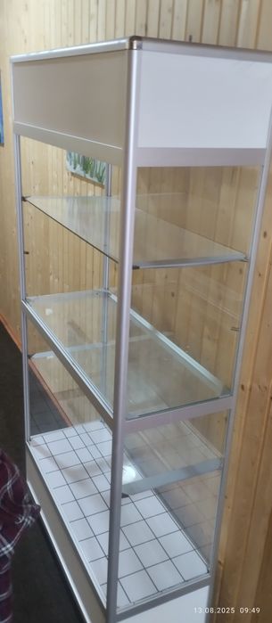 Стелаж,поличка склянна