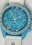 Zegarek Omega x Swatch SO33L100 – Uranus Edycja Kolekcjonerska