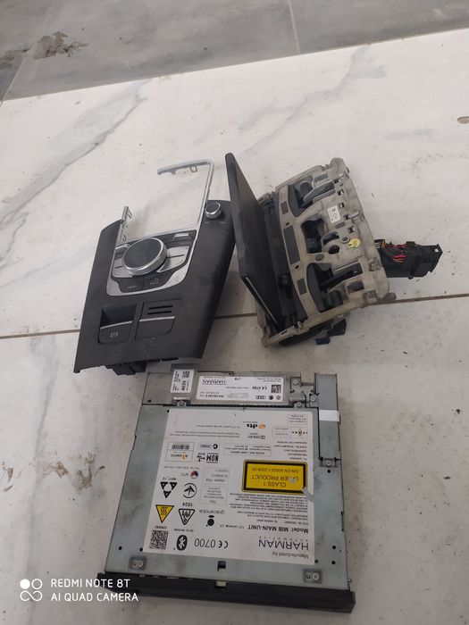 Radio navi MIB audi A3 8V0 czytnik monitor kpl jednostka
