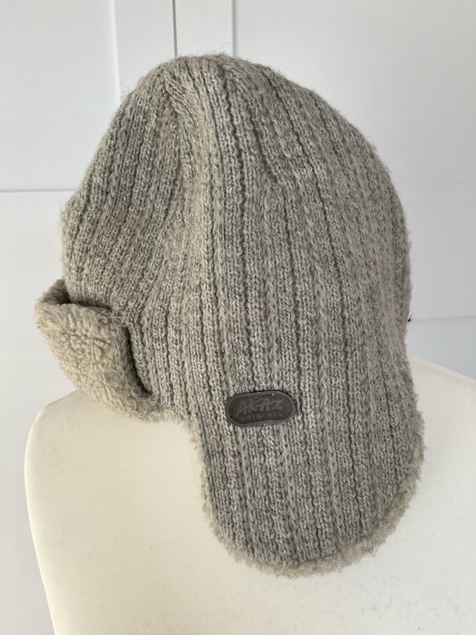 Czapka pilotka na polarze