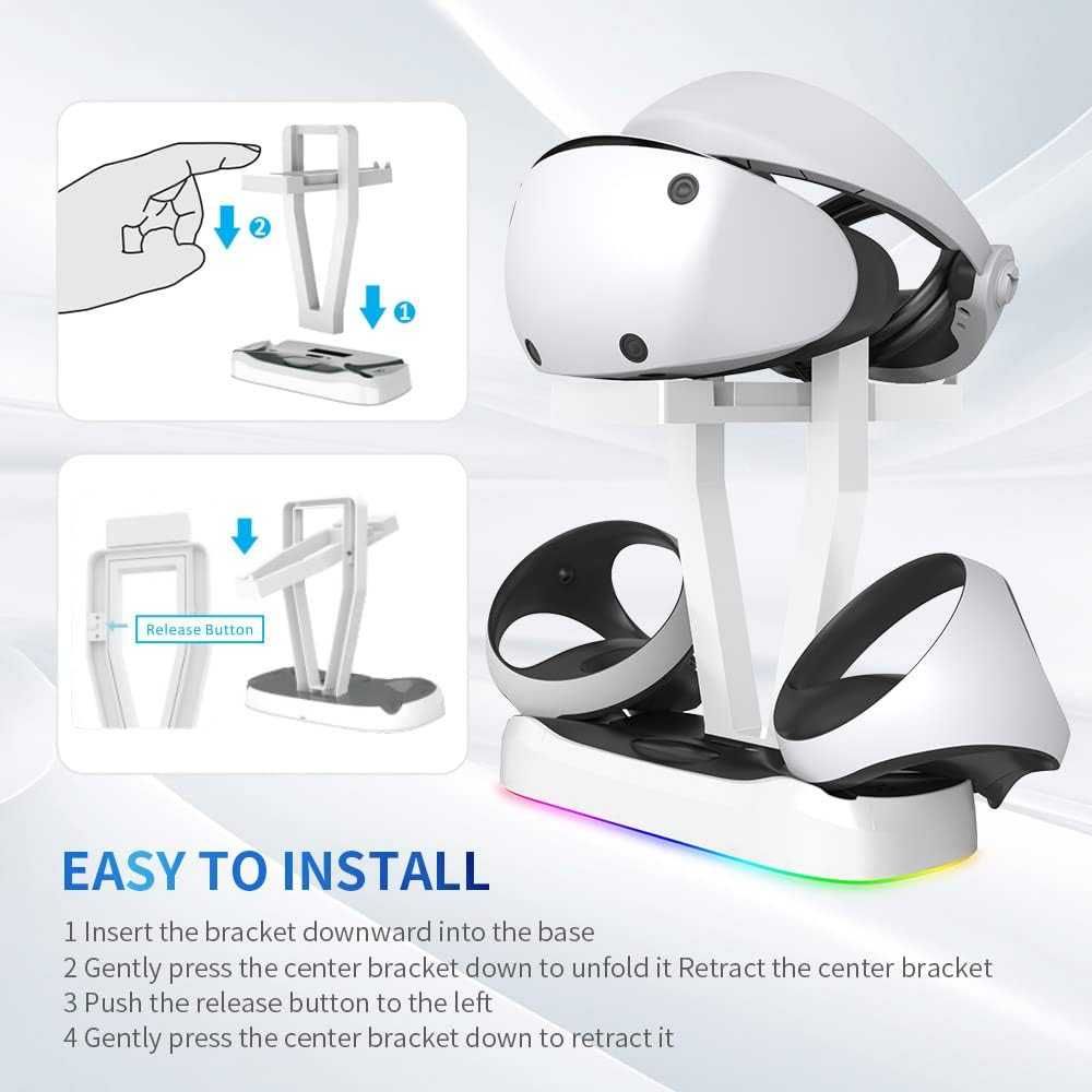 G-STORY PS VR2 ładowarka kontrolera z uchwytem VR,  stacja do PS VR2
