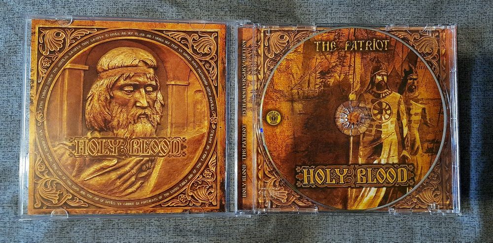 CD: HOLY BLOOD - The Patriot (2008)