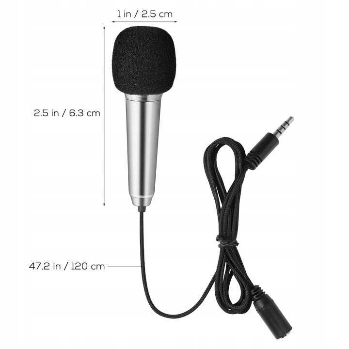 Mini mikrofon jack 3.5mm