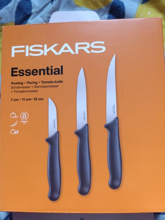 Zestaw 3 noży Fiskars Nowe!!!