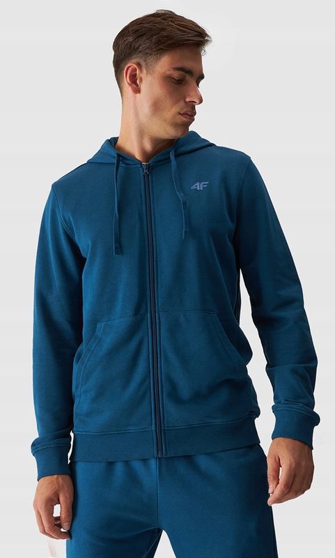 4f Męski Dres Bawełna Komplet Bluza Spodnie / rozm L