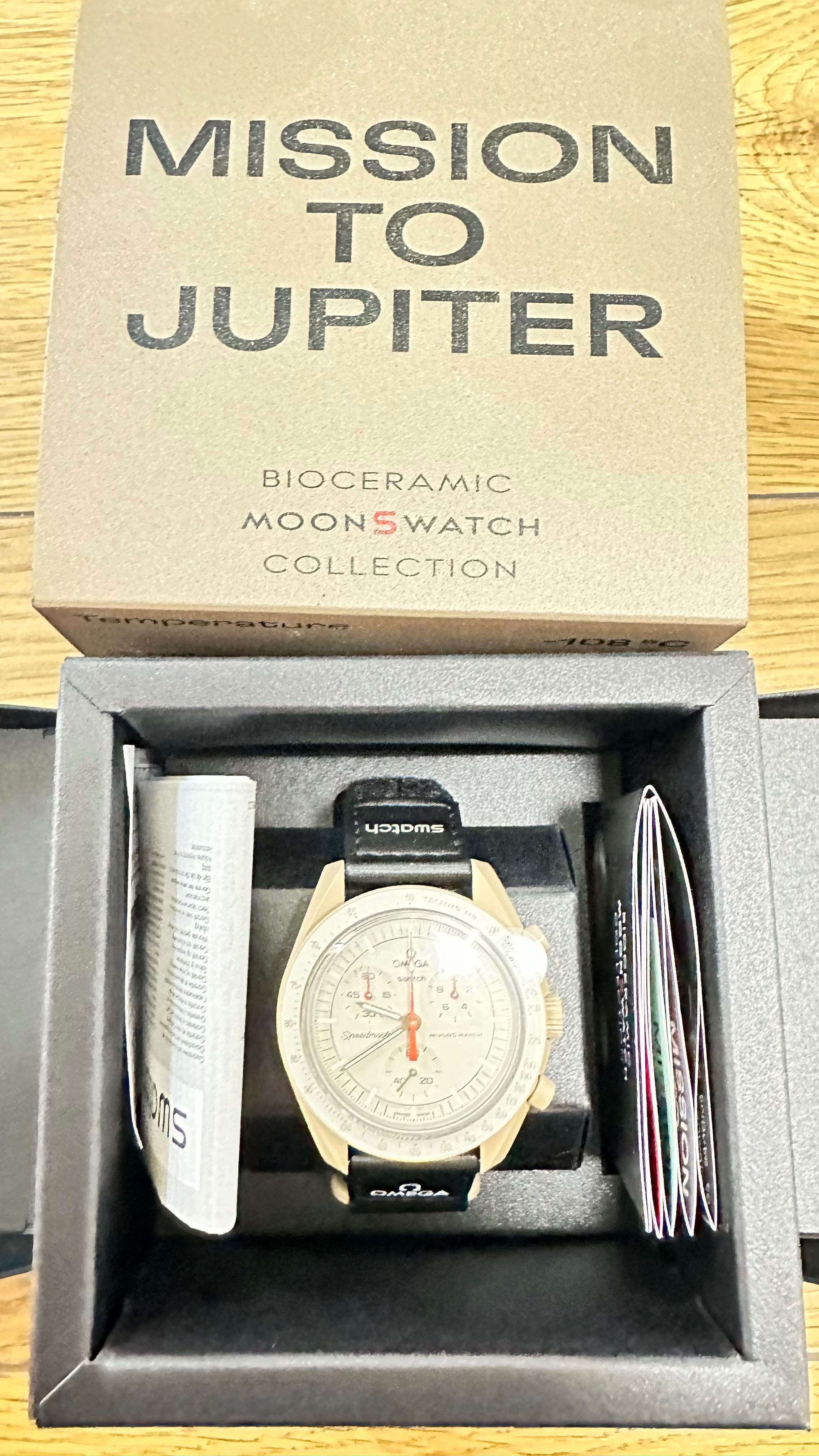 Omega Swatch Limited Edition Watch „ Jupiter“