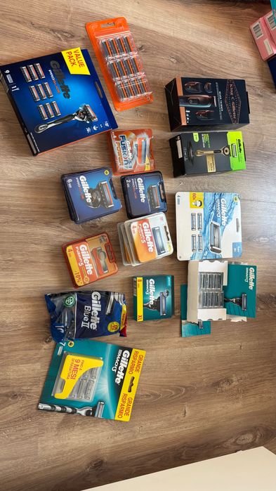 maszynki  i wkłady gillette