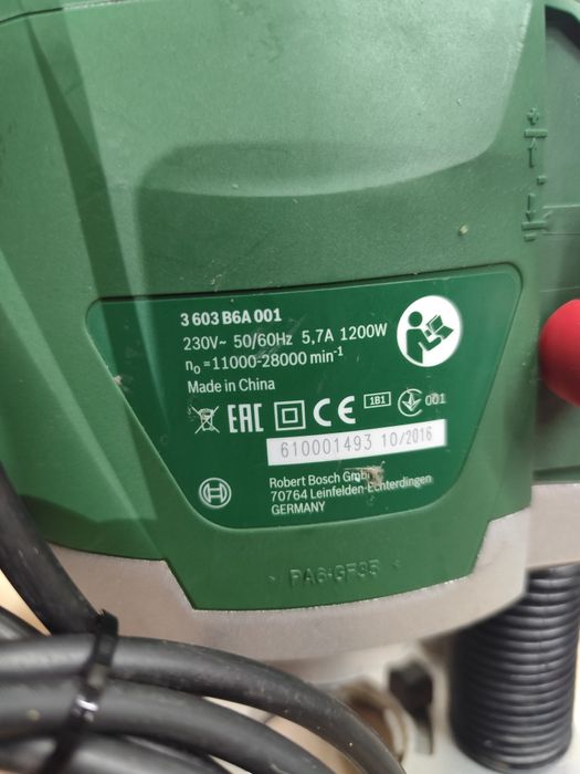 Bosch фрезер мережевий потужний 1200W Бош Оригінал