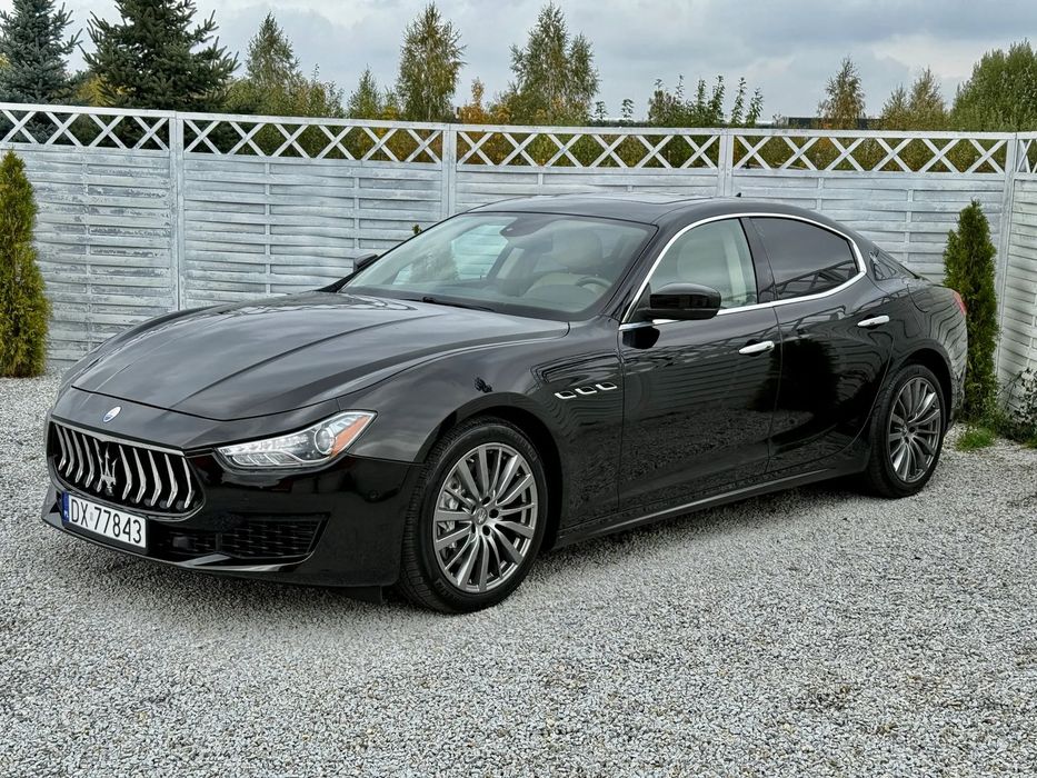 Maserati Ghibli 2020, LIFT, V6, 430 KM, 4X4, Fabryczny Lakier, Stan IDEALNY, ZAMIANA