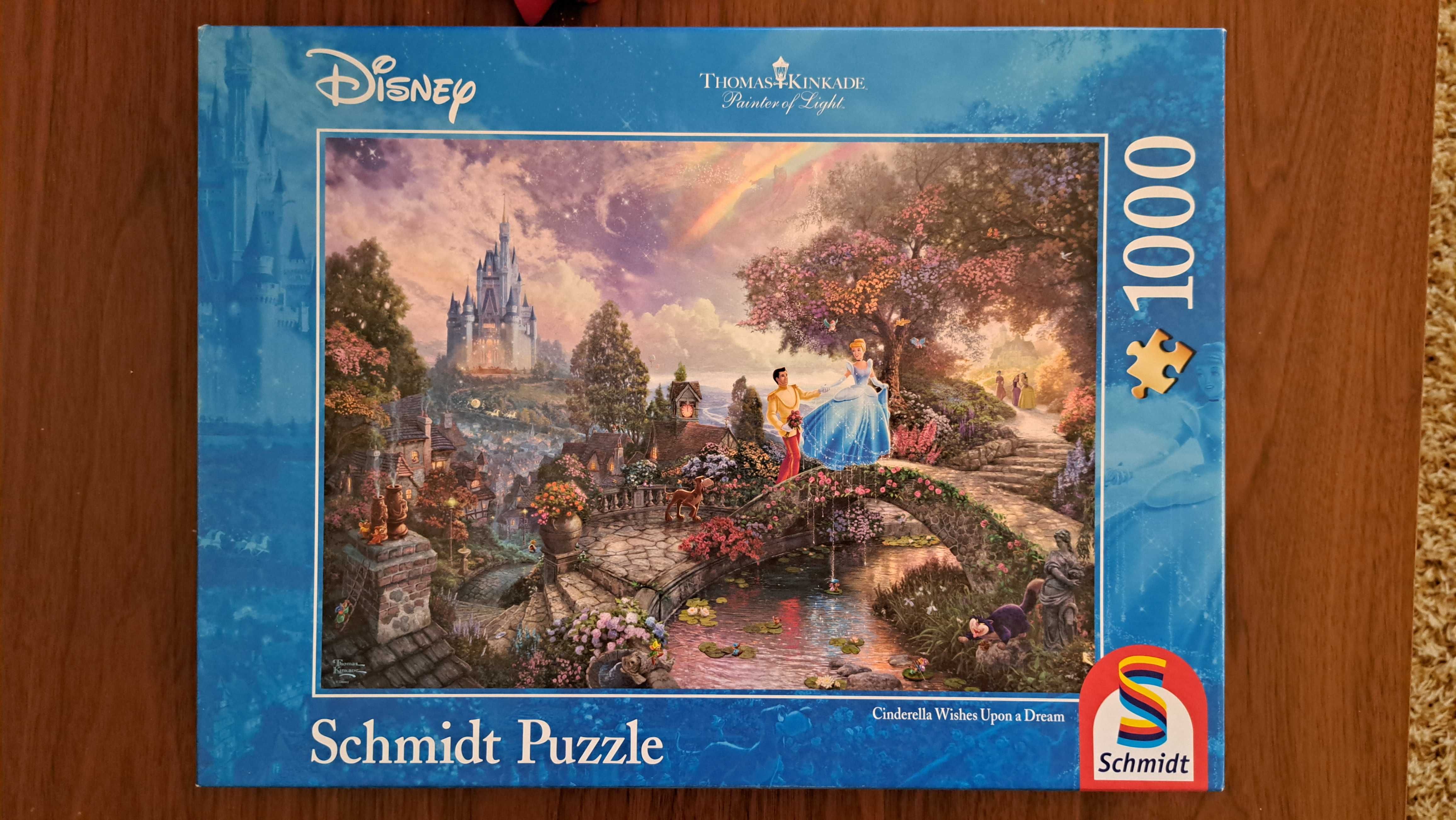 Puzzles - Disney Atenas França Grécia 1000 peças - Educa e Schmidt