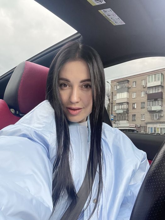 Бомбер оверсайз блакитний