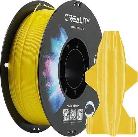 Пластик філамент для 3D принтера PETG Creality Чорний та інші кольори