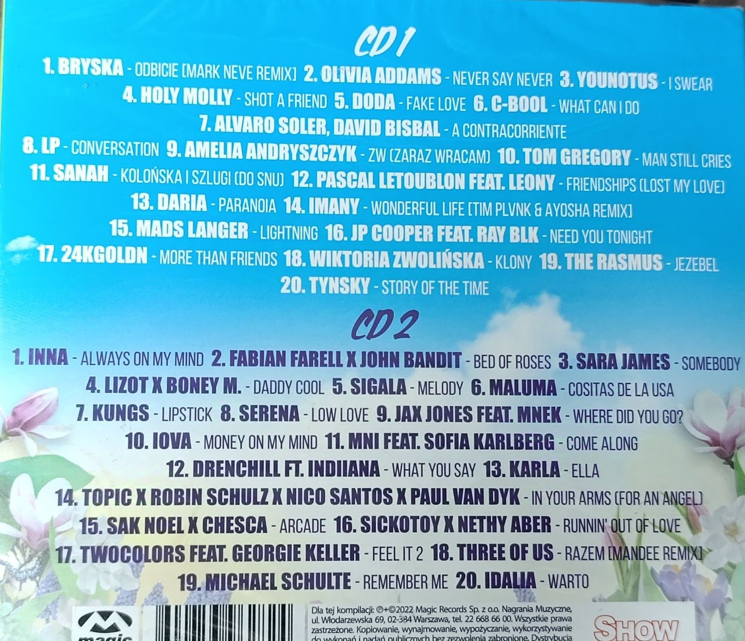 Bravo Hits Wiosna 2022 , Bravo Hits Wiosna 2023 - cd