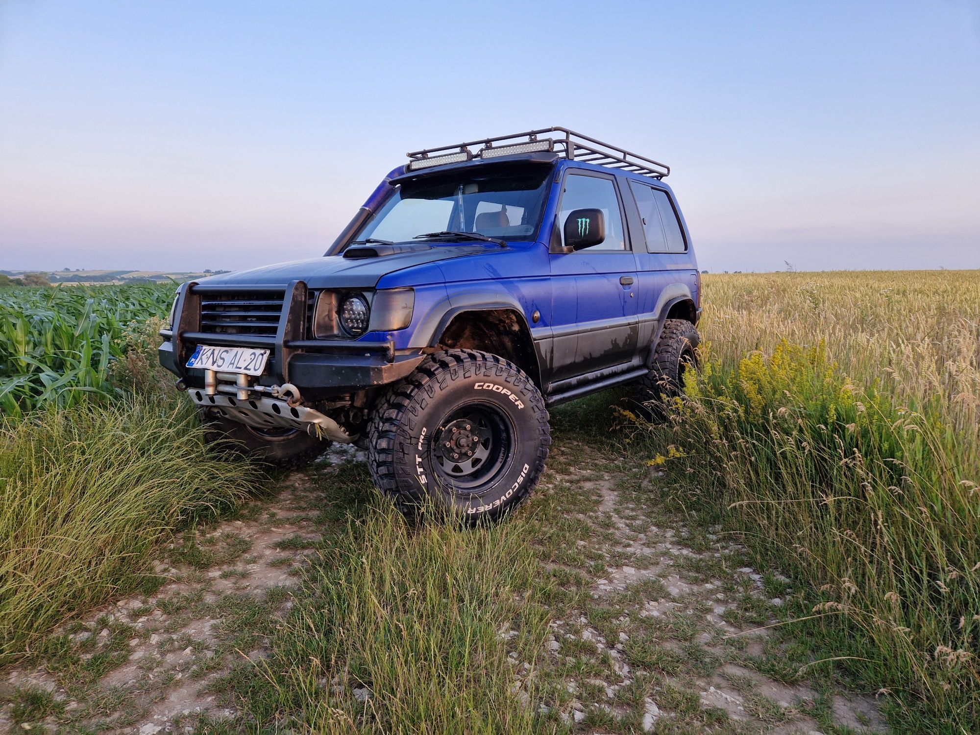 Pajero II swap BMW M57D30