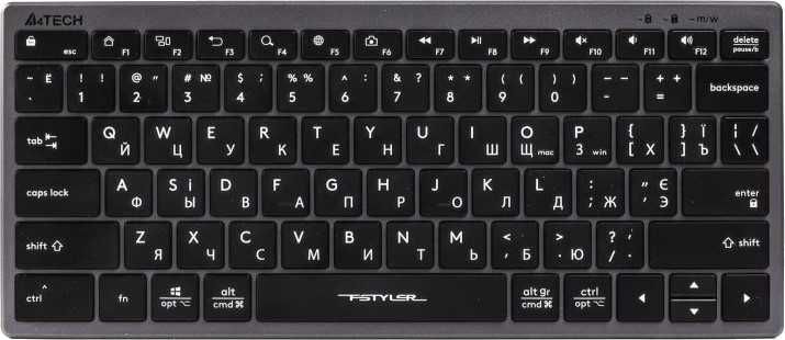 Клавиатура мини A4Tech FX-51 Fstyler • сост идеал