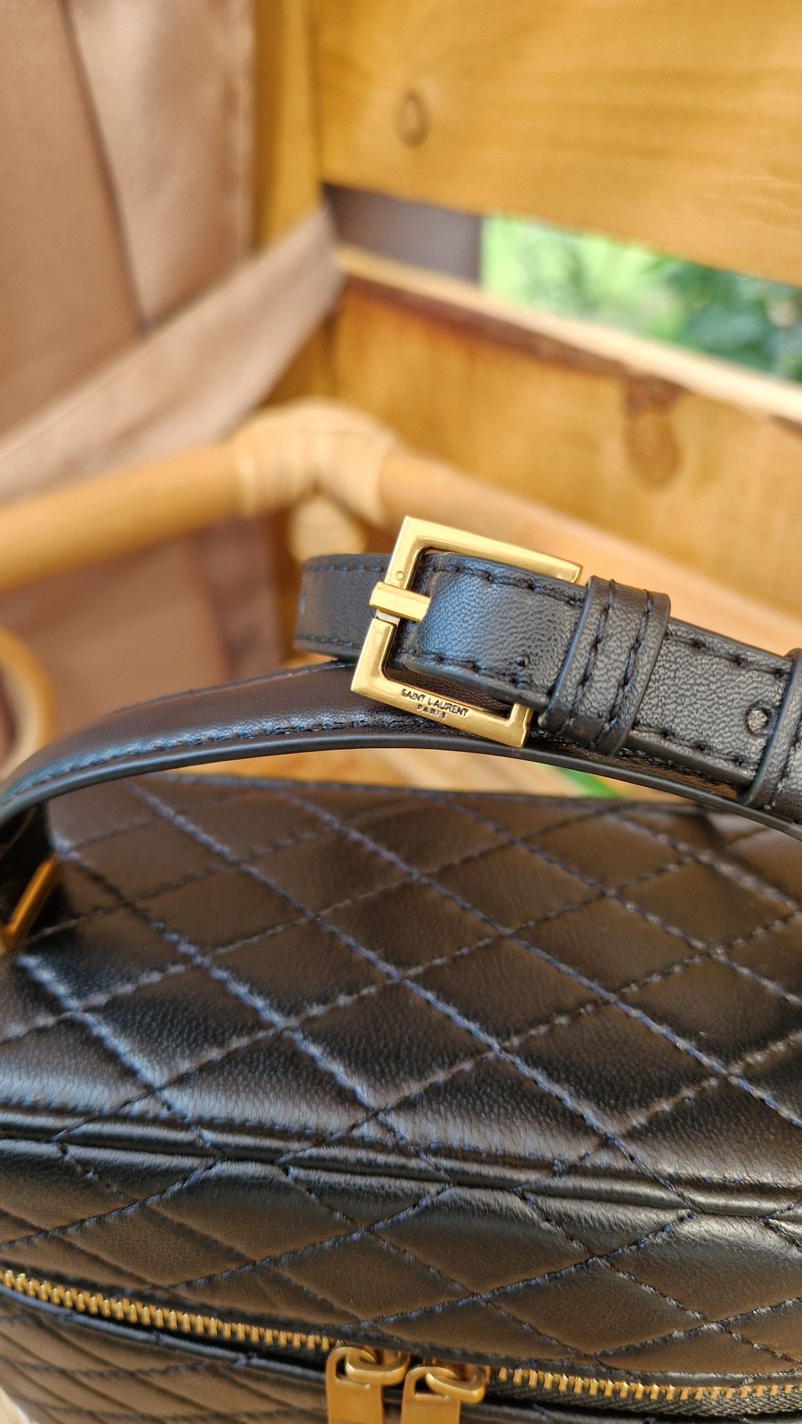 Torebka kuferek Saint Laurent ysl