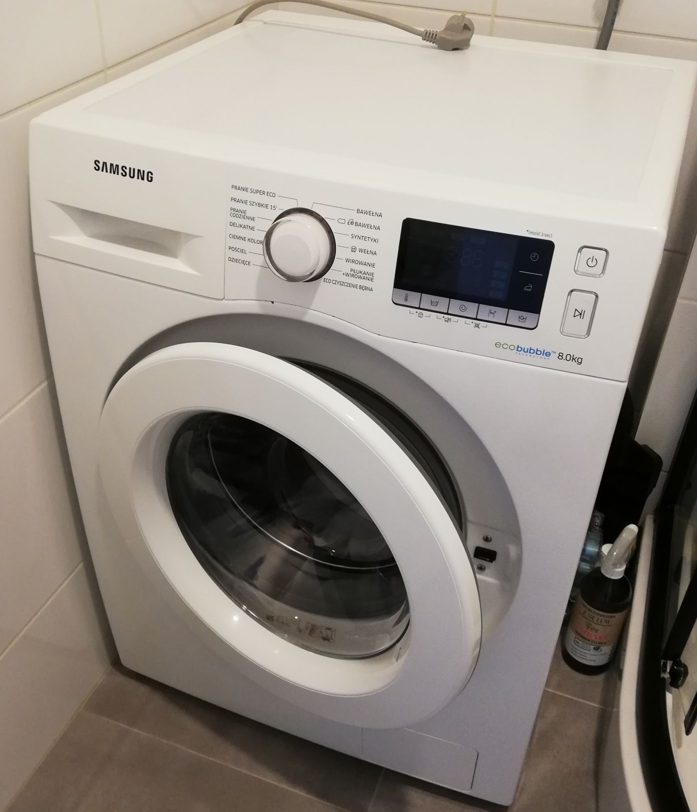 Pralka Samsung eco bubble 8kg