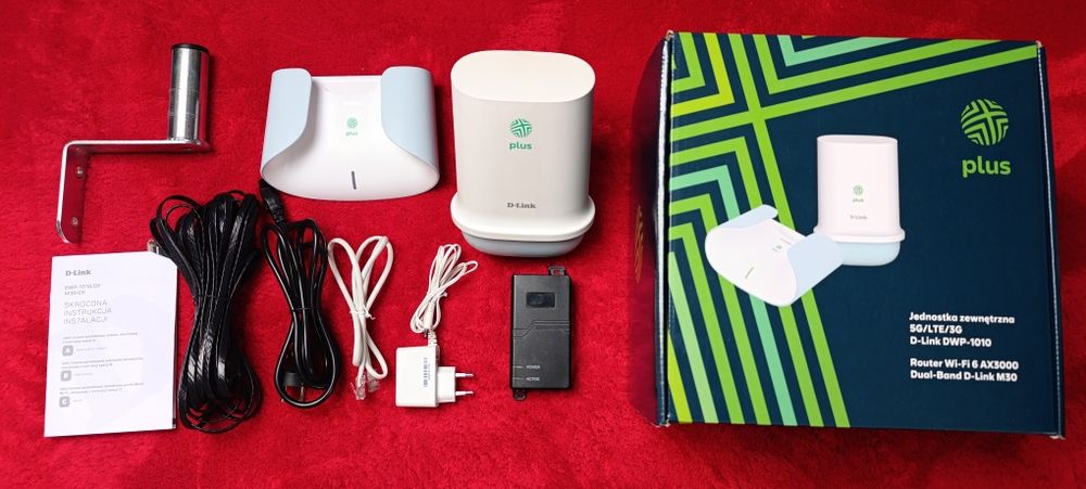 Zestaw D-link. Zestaw 5G wi-fi 6 mesh z anteną zewnętrzną + uchwyt