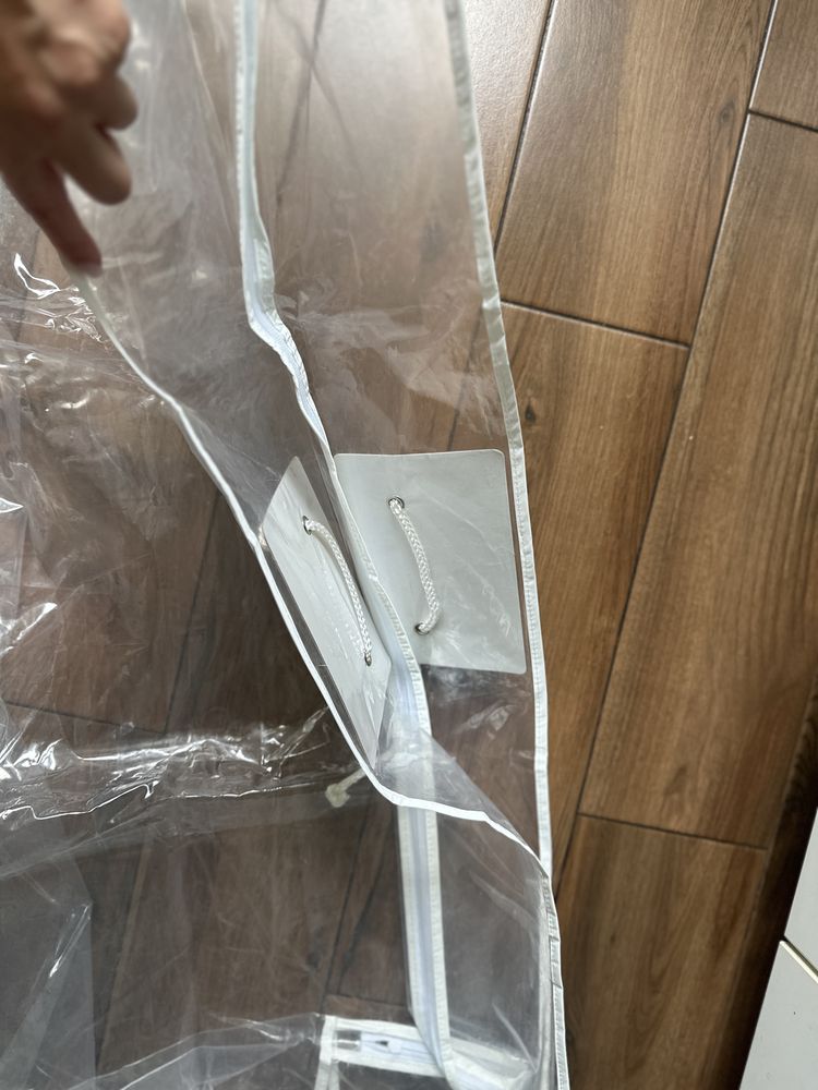 Przezroczysty etui torba na posciel do szafu pod lozko