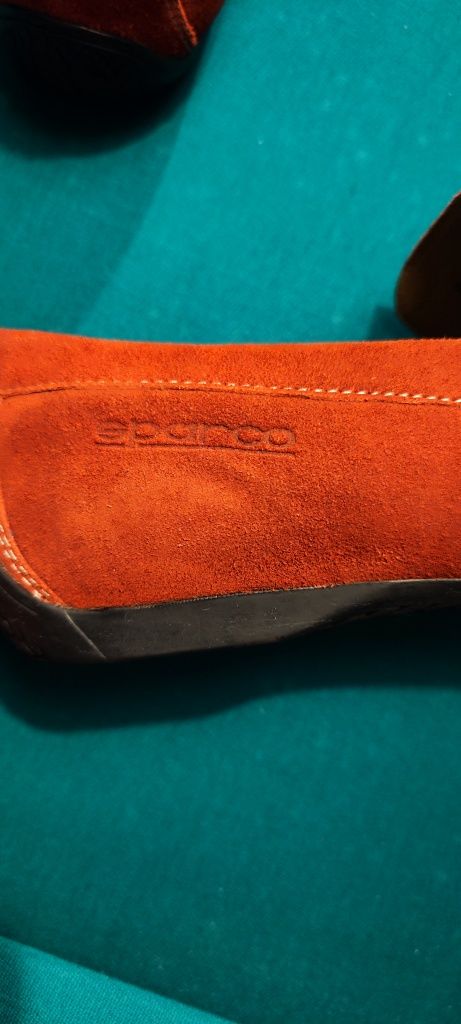 Мокасини sparco червоні