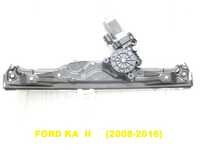 Ford KA II Podnośnik Mechanizm Szyby Przód Prawy 08-16 Oryginał [v]