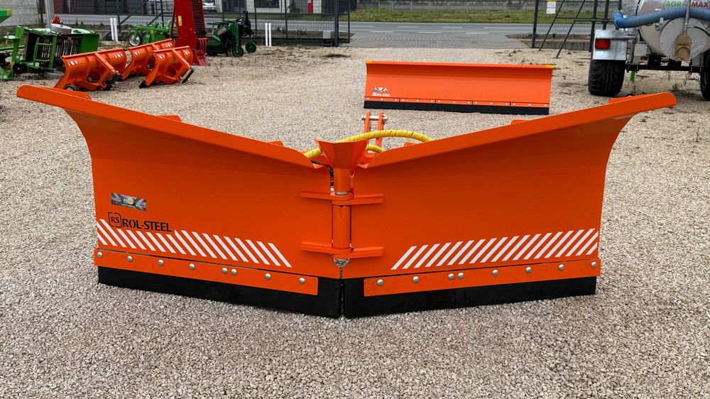 Pług do śniegu Spych 1.5-3.0 m euro/tuz / tur prosty strzałka DOSTAWA