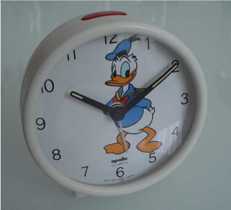Zegarek Apollo budzik Kaczor Donald Disney