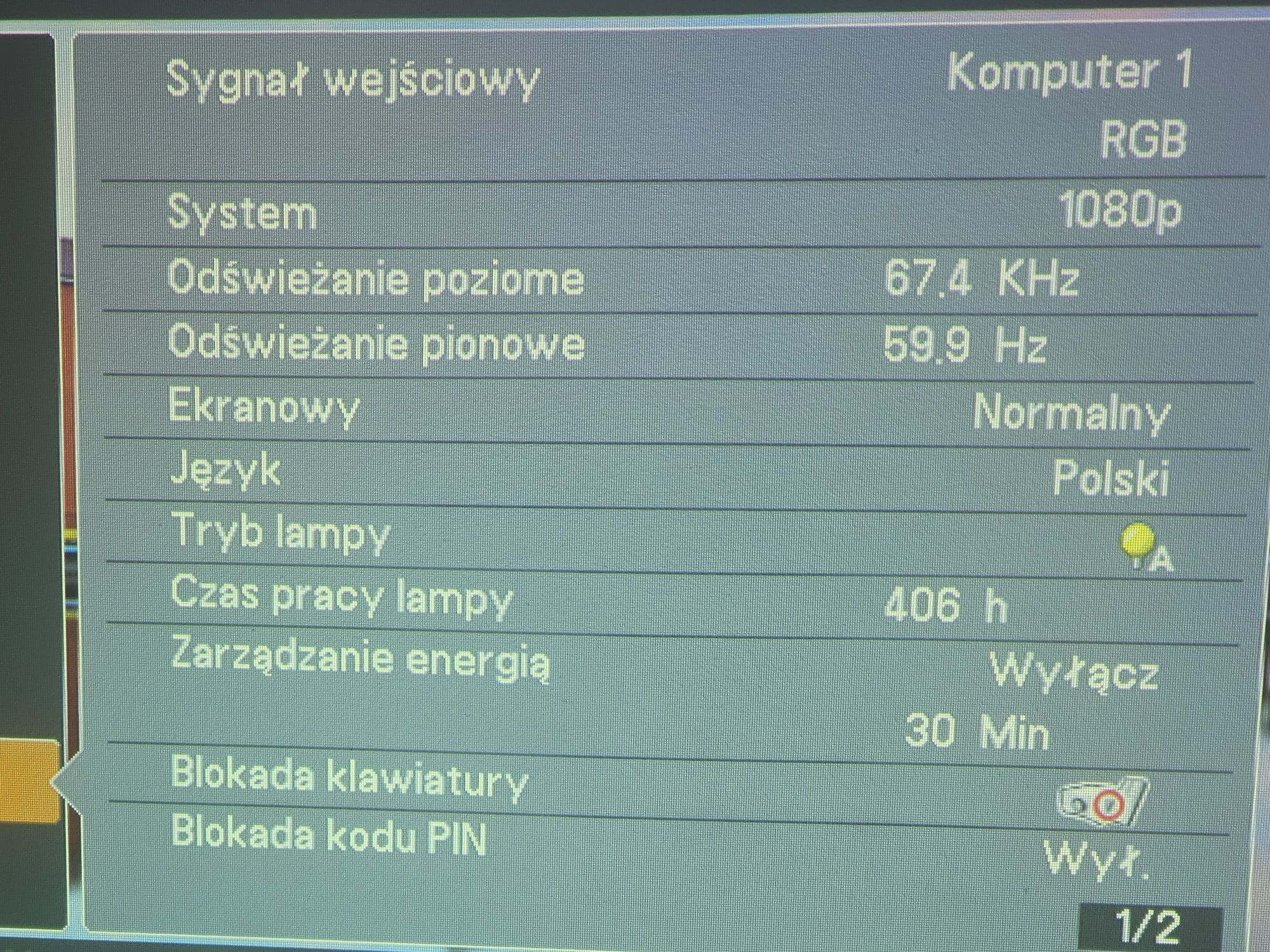 Projektor Panasonic PT-VX41E, SUPER STAN, Jak nowy!