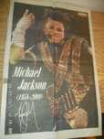 Michael Jackson plakat dodatek Super Express