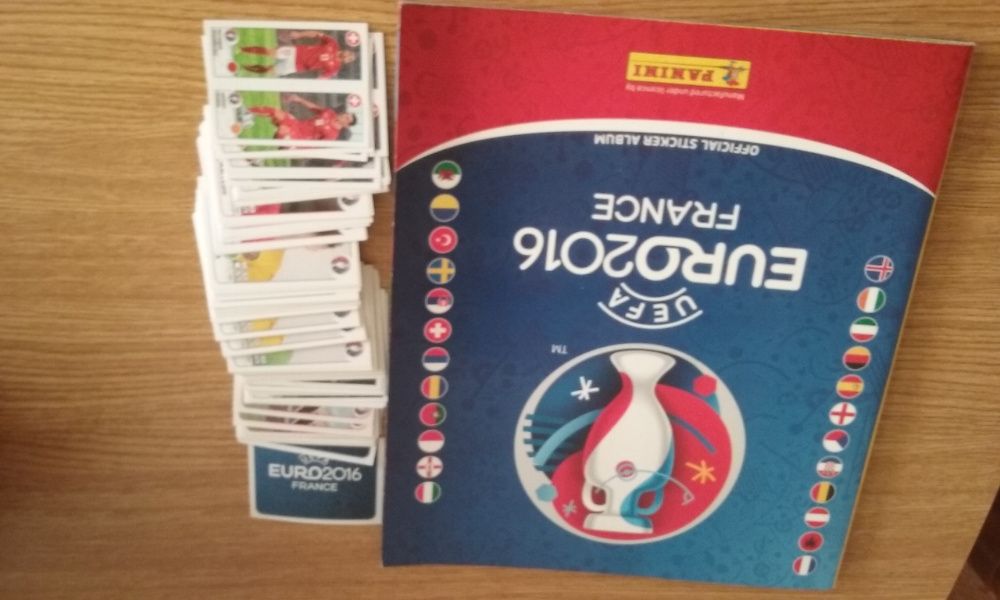 Cromos EURO 2016, Euro 220 TE PANINI e Euro 2024 TOPPS