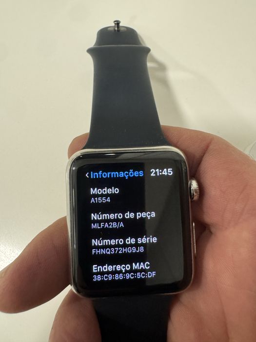 Apple watch 1.ª gen 42mm Aço inoxidável
