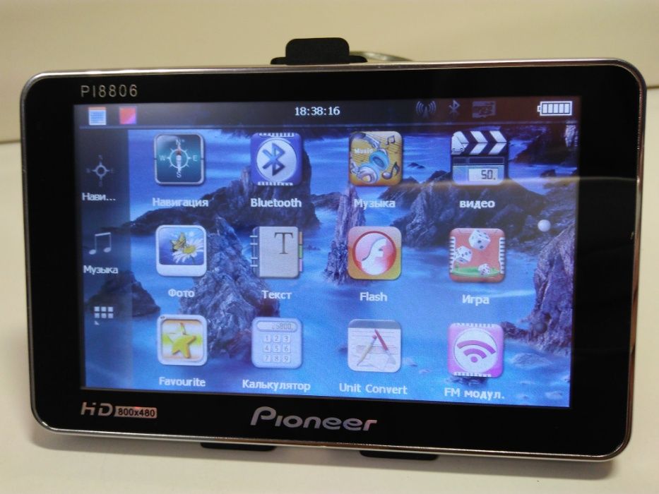 Pioneer 5” GPS навигатор с картами 2024г Европы и Украины!