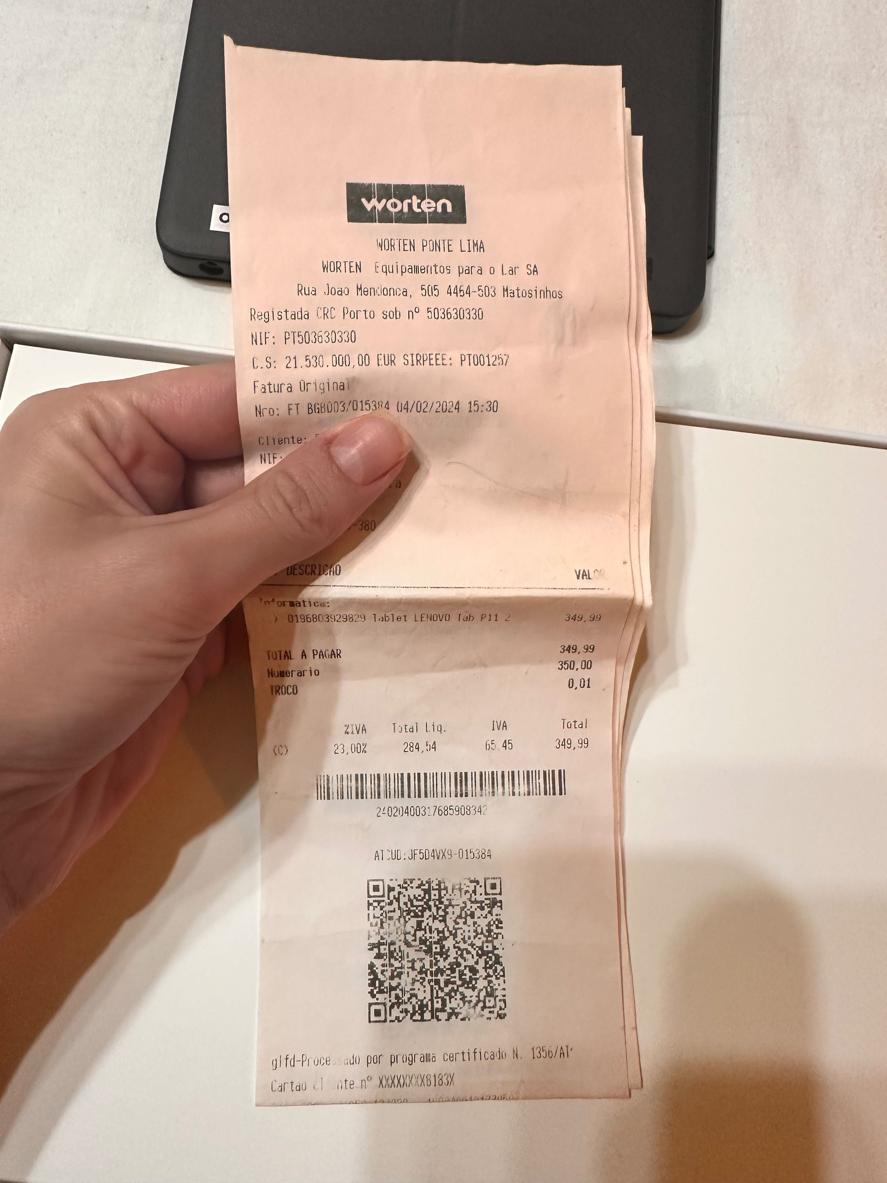 Lenovo Tab P11 2 gen - NOVO!