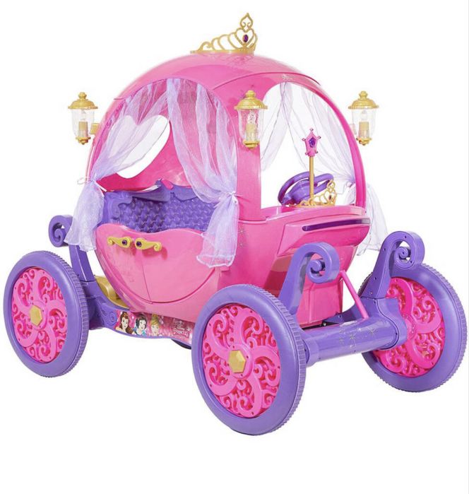 Карета електромобіль для принцеси !